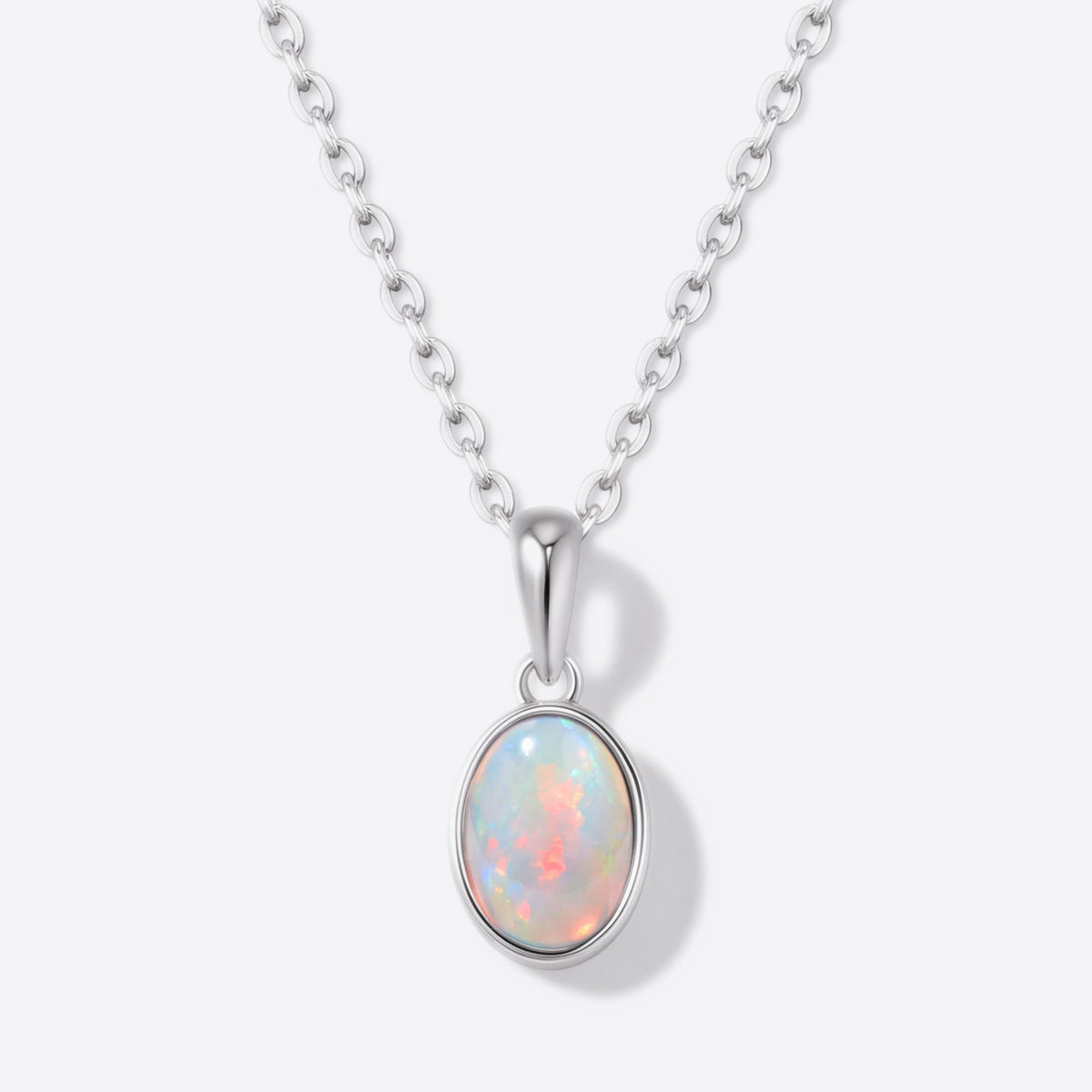 Opale blanche / Argent