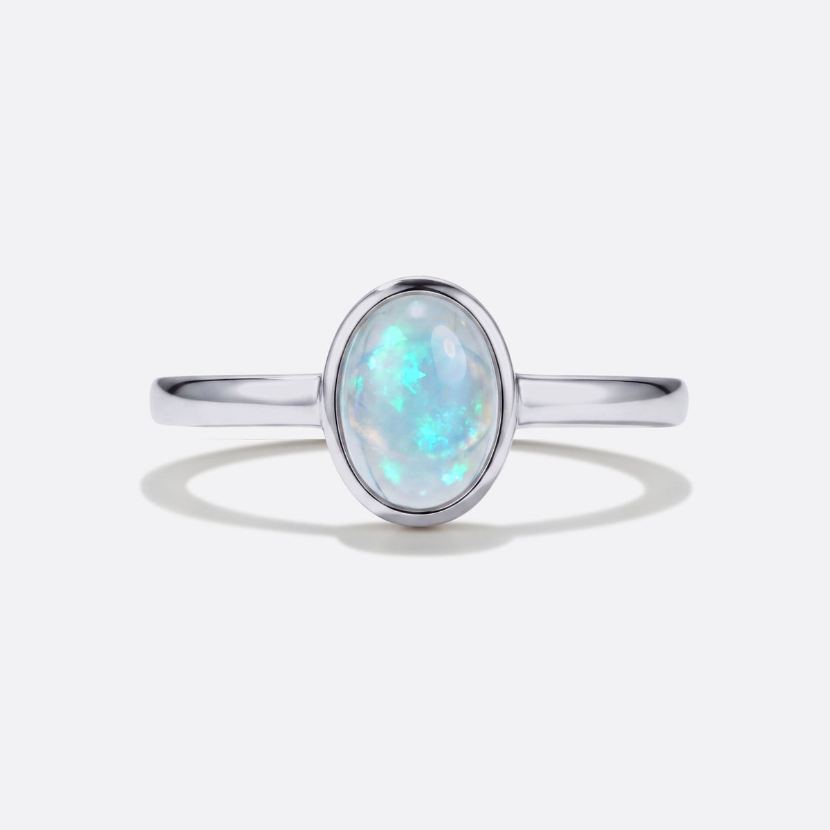 Opale cristal / Argent