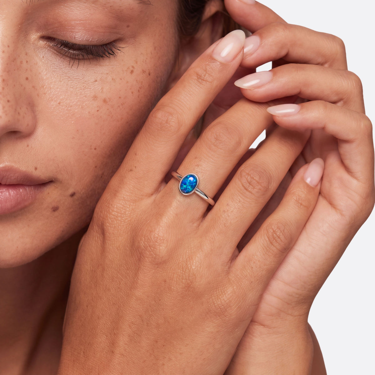 Ellipse of Flame Bleu/Vert