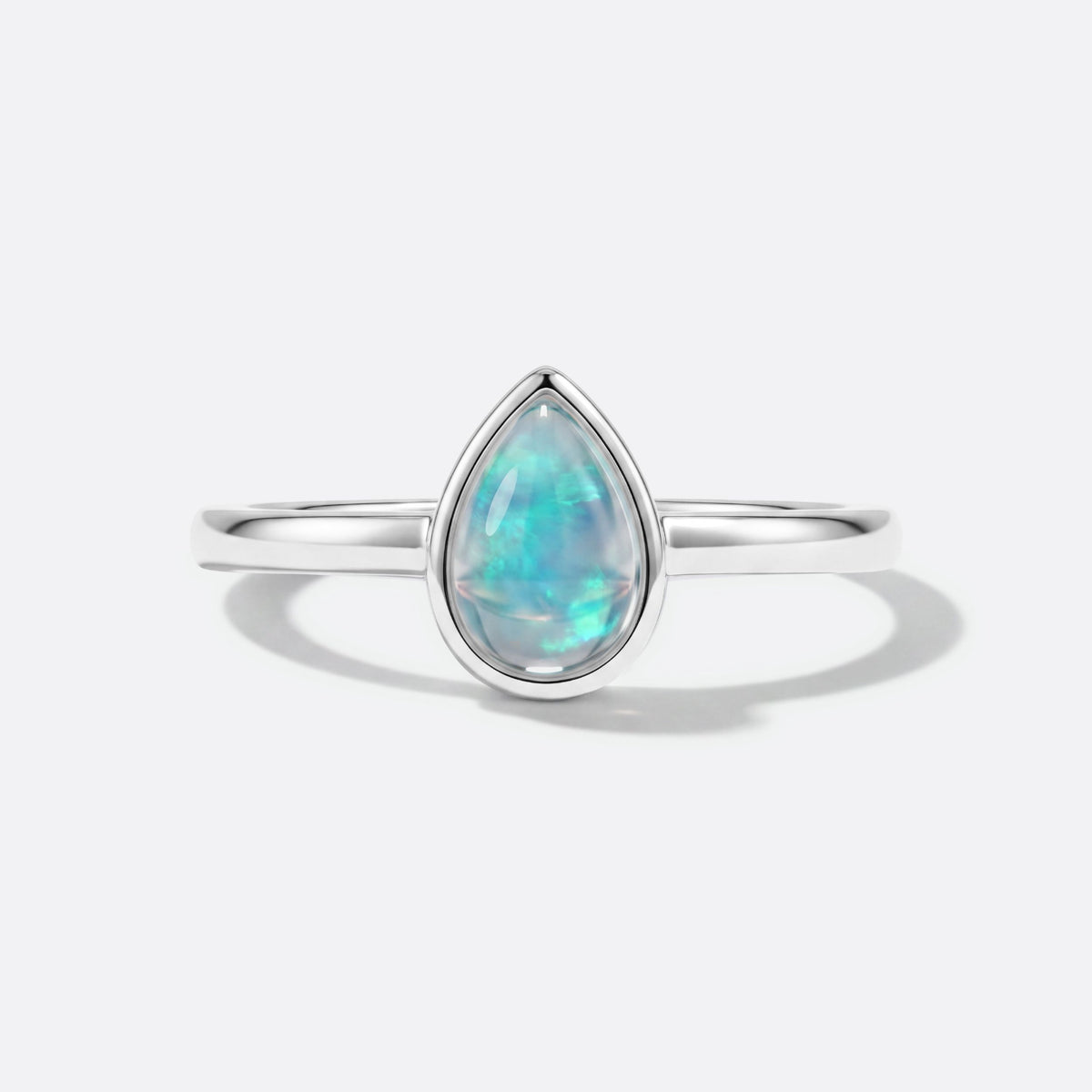 Opale cristal / Argent
