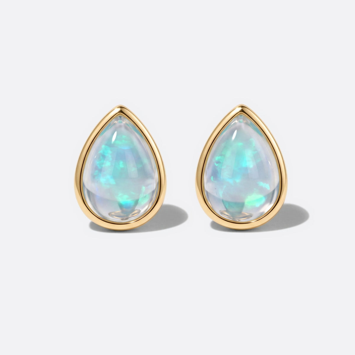 Opale cristal / Or jaune