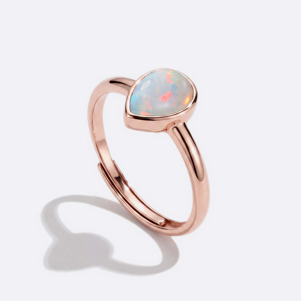 White Opal / Rose Gold