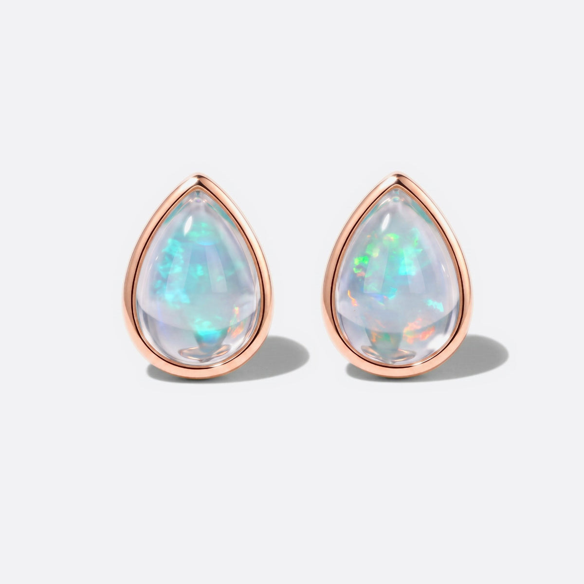 Opale cristal / Or rose