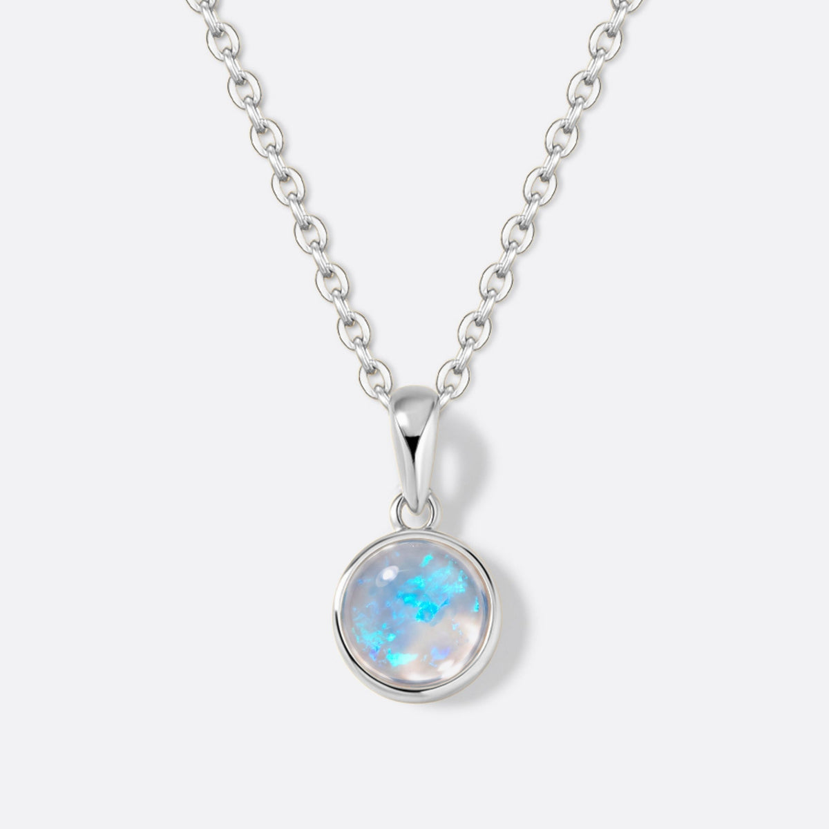 Opale cristal / Argent