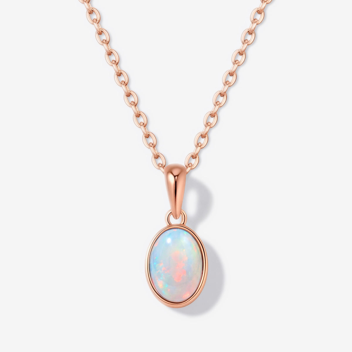 White Opal / Rose Gold