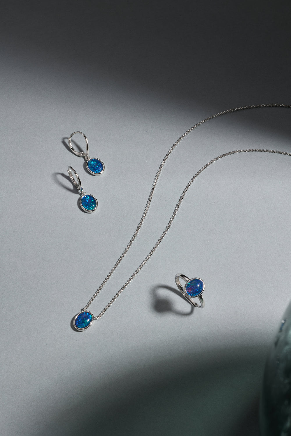 Ellipse of Flame Blue/Green - set complet
