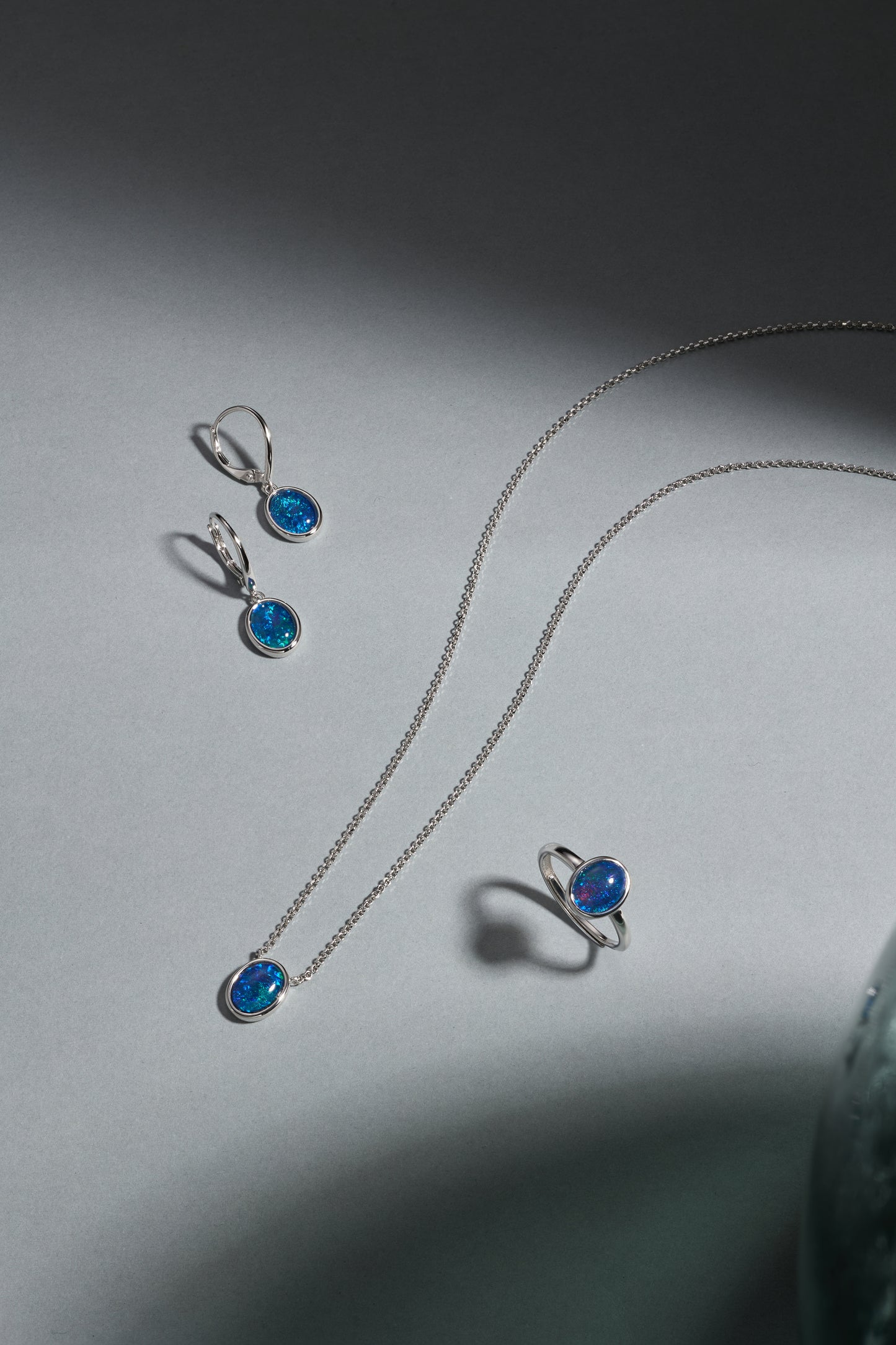 Ellipse of Flame Blue/Green - set complet