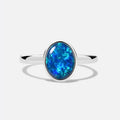 Ellipse of Flame Blue/Green