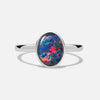 Ellipse of Flame Red