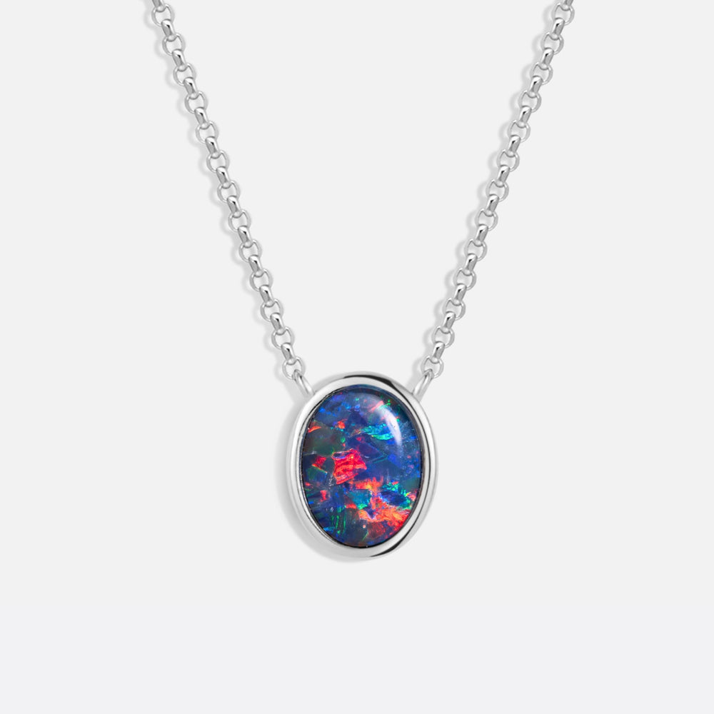 Ellipse of Flame Red