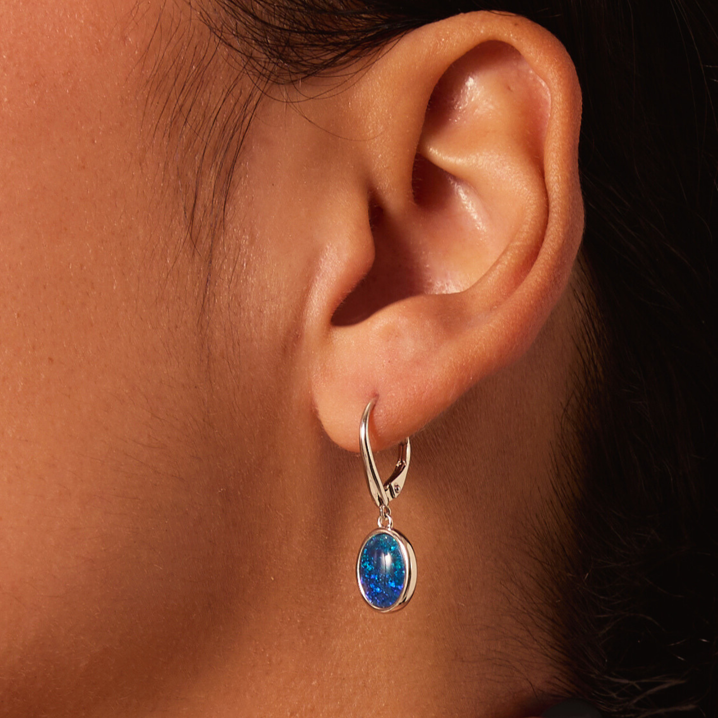 Ellipse of Flame Blue/Green