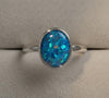 Ellipse of Flame Blue/Green